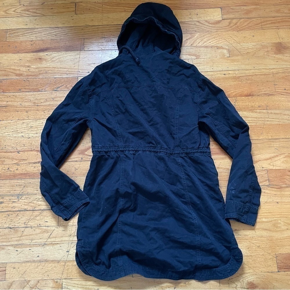 Hollister Navy Parka Size Large - Picture 9 of 9